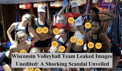 girl kicked off wisconsin volleyball team|Wisconsin volleyball team private photos leaked, being investigated